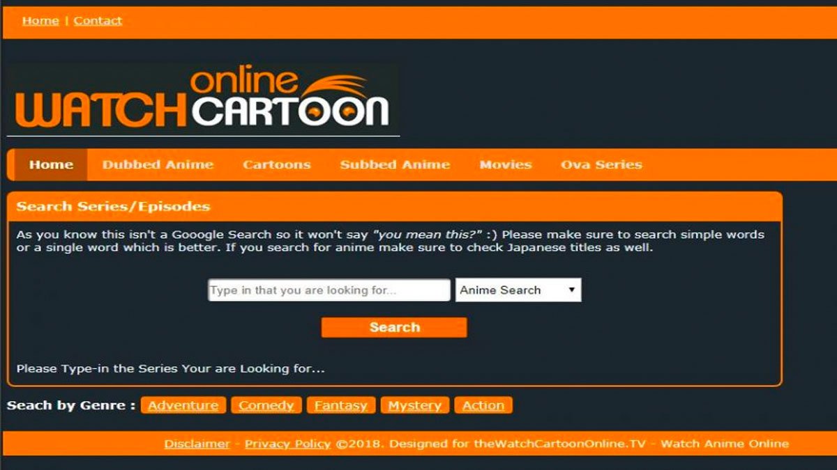 Watchcartoononline.io - Watch cartoons online, Watch anime online